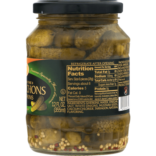 Roland Extra Fine Cornichons Gherkins 12 oz Shipt