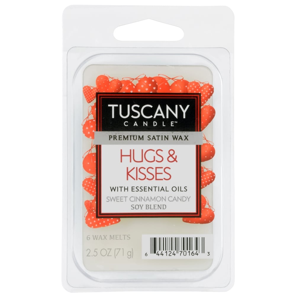 slide 1 of 1, Tuscany Candle Hugs & Kisses Soy Blend Wax Melts, 6 ct