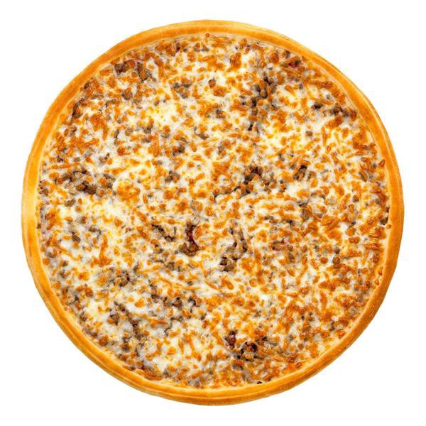 slide 1 of 1, Valentino's Frozen Hamburger Pizza, 12 in