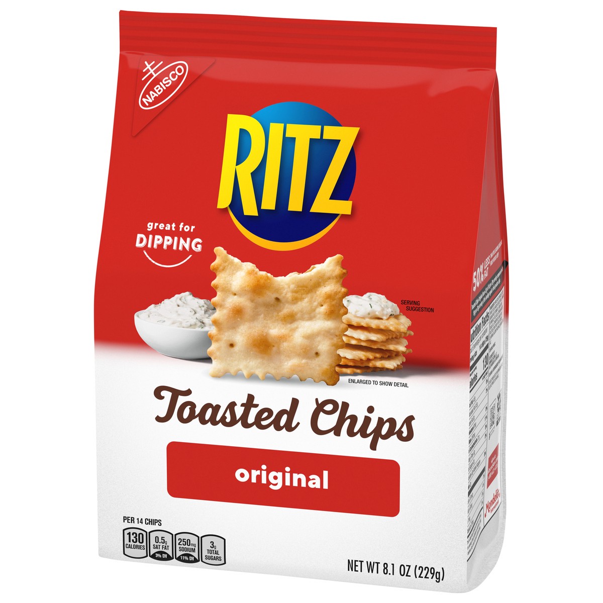 slide 3 of 9, Ritz Toasted Chips - Original - 8.1oz, 8.1 oz