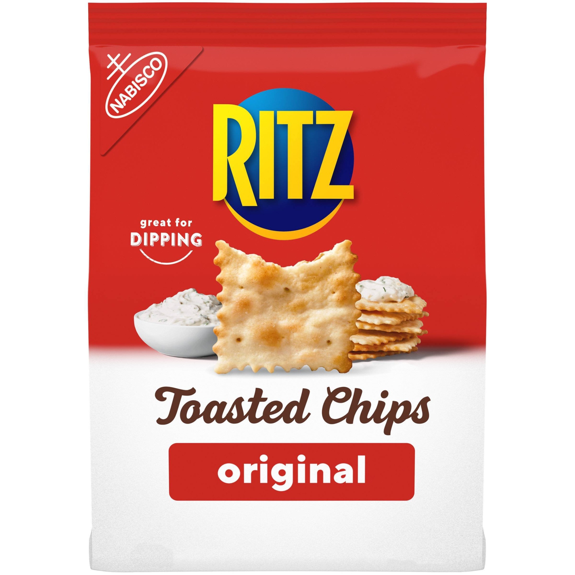 slide 1 of 8, Ritz Original Toasted Chips, 8.1 oz