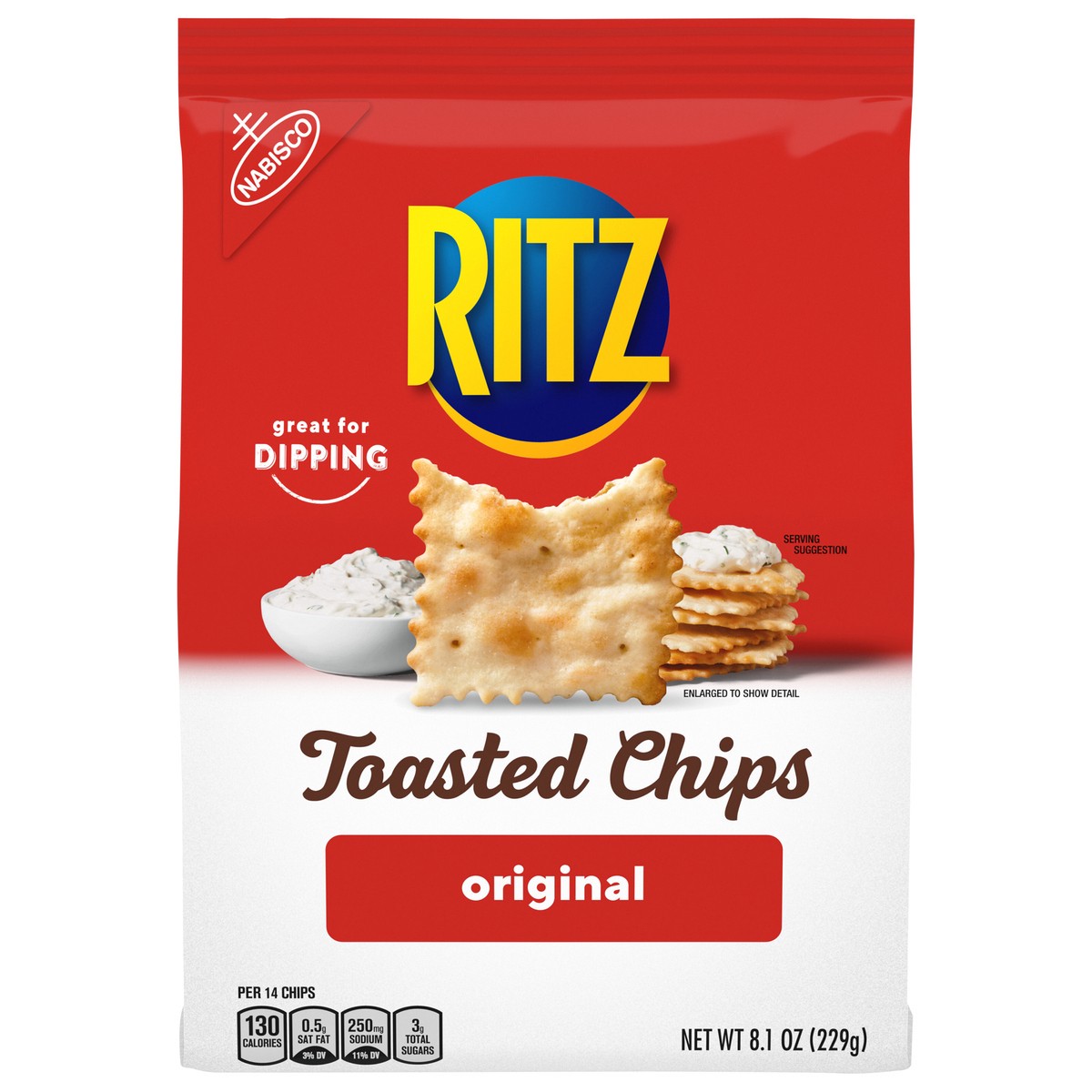 slide 1 of 9, Ritz Toasted Chips - Original - 8.1oz, 8.1 oz