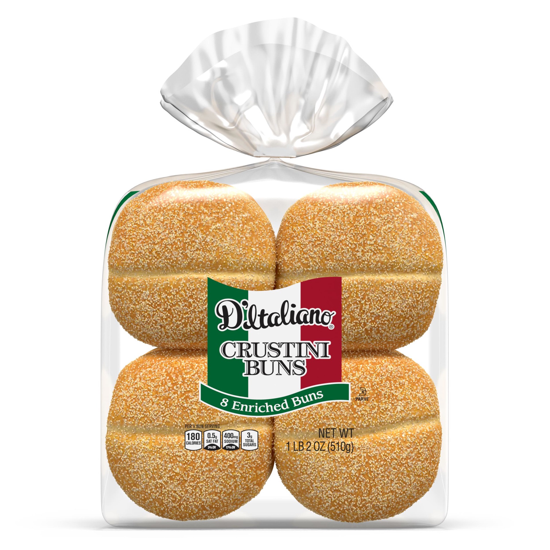 slide 1 of 5, Stroehmann's Bakeries D'Italiano Crustini Buns, 8 count, 18 oz, 8 ct; 18 oz