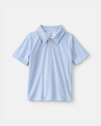 Oshkosh Boys Active Polo Shirt - Light Blue - Size 10