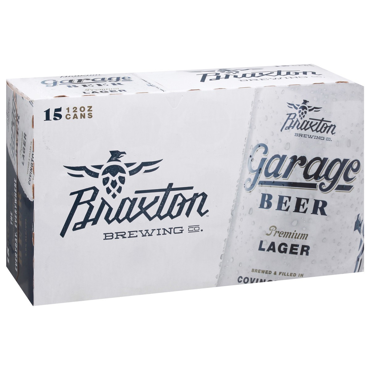 slide 9 of 9, Garage Beer Classic Light Beer 15 - 12 fl oz Cans, 15 ct; 12 oz