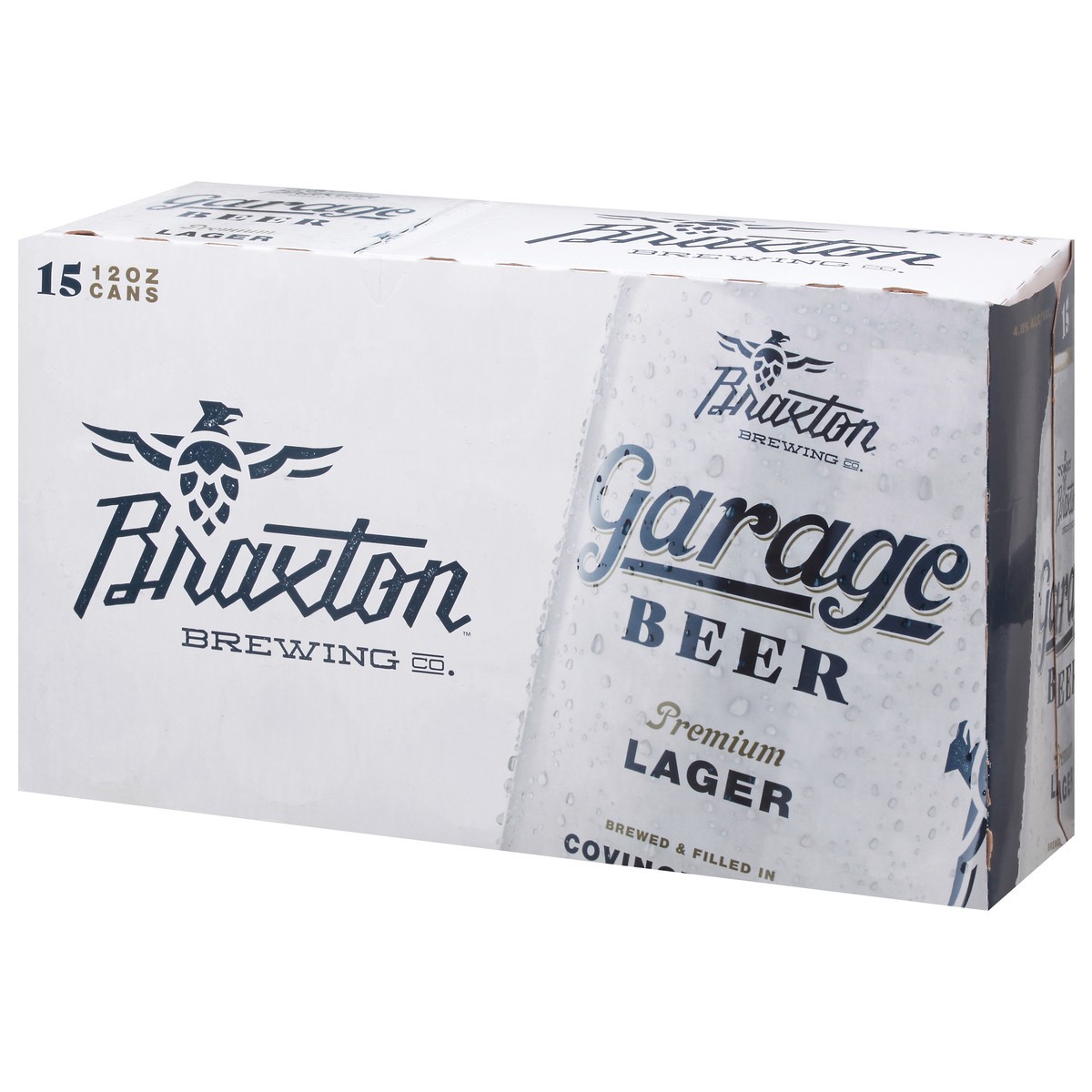 slide 7 of 9, Garage Beer Classic Light Beer 15 - 12 fl oz Cans, 15 ct; 12 oz