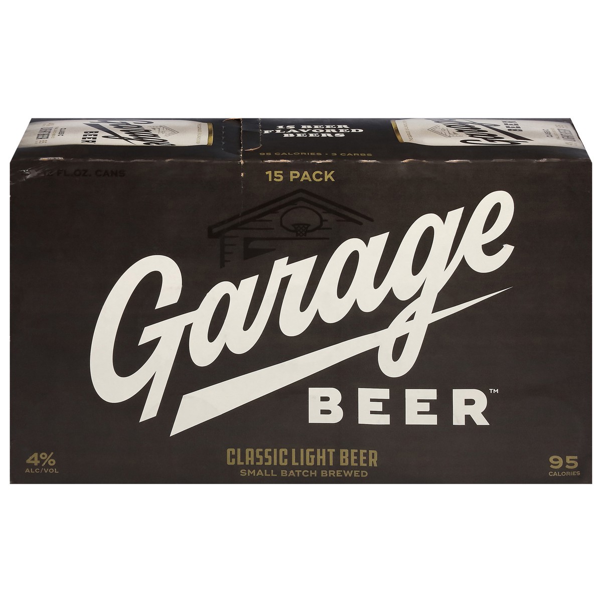 slide 1 of 9, Garage Beer Classic Light Beer 15 - 12 fl oz Cans, 15 ct; 12 oz