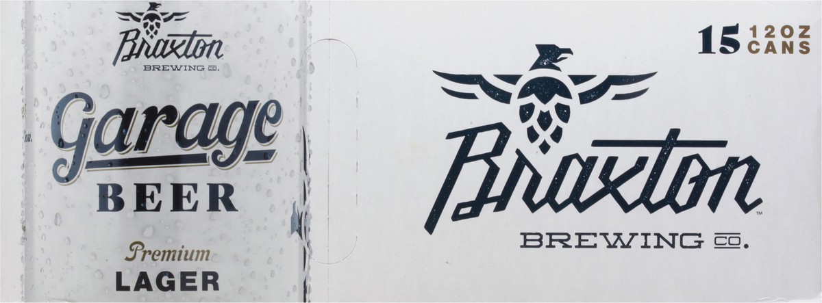 slide 5 of 9, Garage Beer Classic Light Beer 15 - 12 fl oz Cans, 15 ct; 12 oz