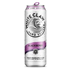 White Claw Hard Seltzer Blackberry 19.2oz
