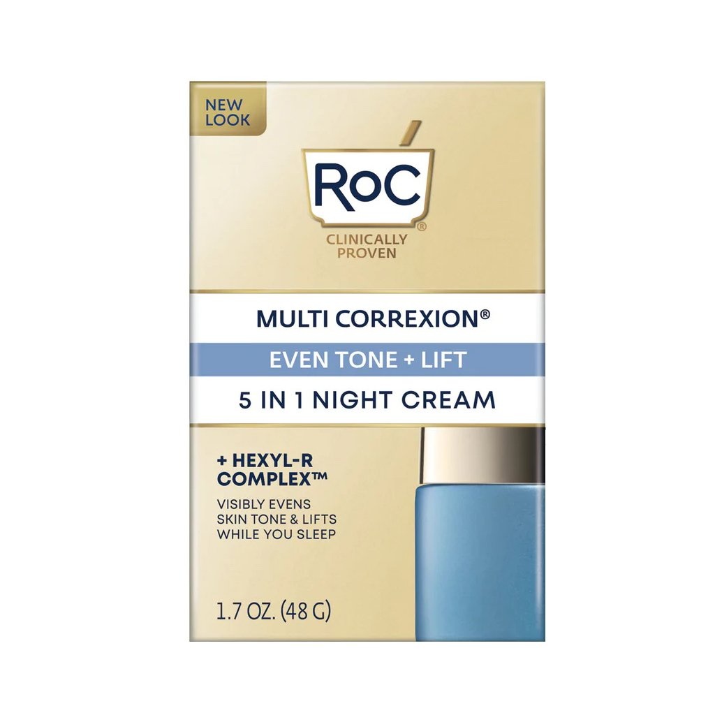 slide 1 of 1, RoC Multi Correxion 5-in-1 Restoring Night Cream, 1.7 oz