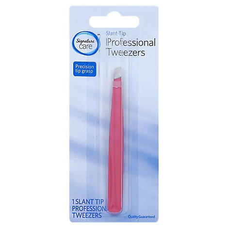 slide 1 of 1, Signature Care Tweezer Professional Deluxe - Each, 1 ct