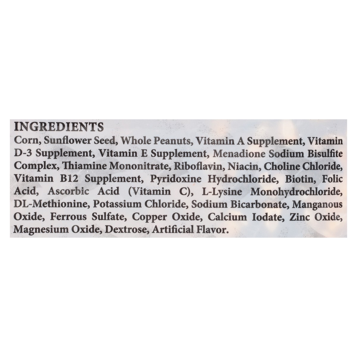 slide 11 of 14, 3D Squirrel Food, 10 lb