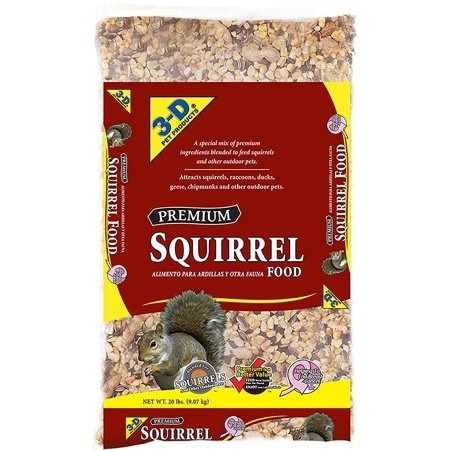 slide 1 of 1, 3D Squirrel Food, 10 lb