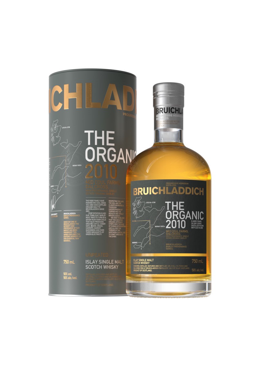 slide 2 of 2, Bruichladdich The Organic 2009 Single Malt Scotch, 750 ml