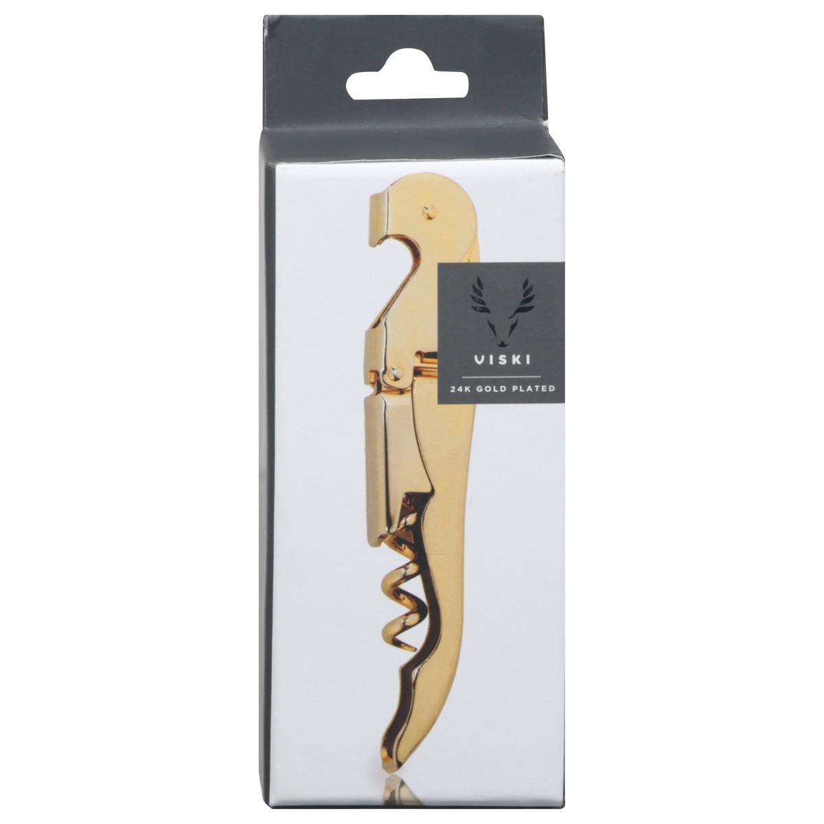 slide 1 of 5, Viski Gold Plated 24K Corkscrew 1 ea, 1 ct