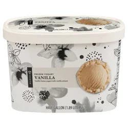 Publix Frozen Yogurt, Lowfat, Vanilla