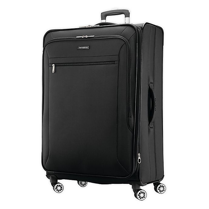 slide 1 of 8, Samsonite Ascella X Softside Spinner Checked Luggage - Black, 29 in