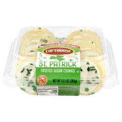 Lofthouse St. Patrick Frosted Sugar Cookies 13.5 oz
