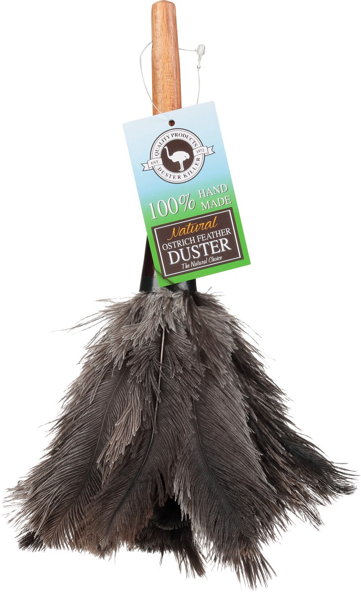 slide 8 of 10, Duster Killer Natural Ostrich Feather Duster 1 ea, 1 ct