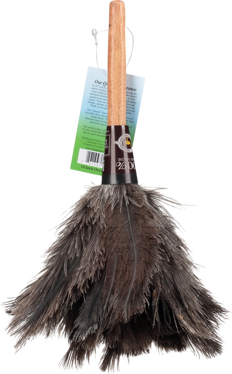 slide 9 of 10, Duster Killer Natural Ostrich Feather Duster 1 ea, 1 ct