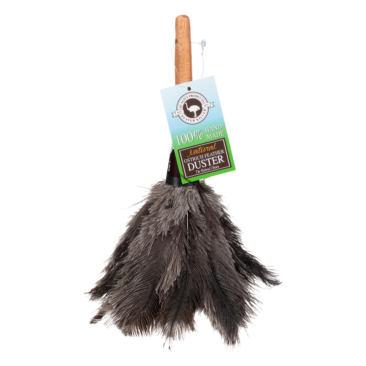 slide 2 of 10, Duster Killer Natural Ostrich Feather Duster 1 ea, 1 ct