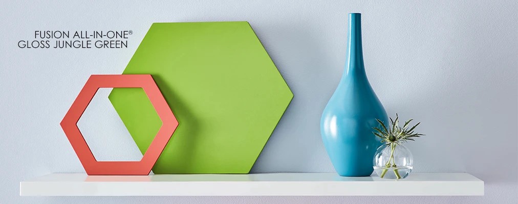 slide 6 of 6, Krylon Fusion All-In-One, Gloss, Spring Grass, 12 oz, 12 oz