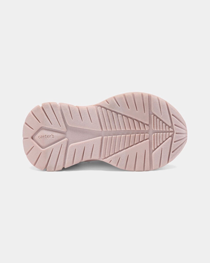 slide 3 of 4, Carter's Toddler Girl Pull-On Athletic Sneakers - Pink Pink 6, 1 ct