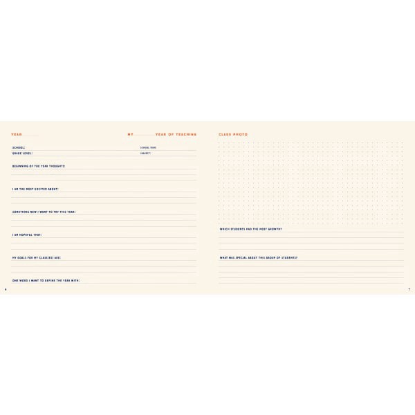 slide 2 of 4, Quarto Publishing Teachers Memory Book, 9-1/4"" x 7-3/4"", 160 Pages, Blue, 1 ct