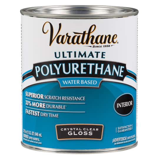 slide 1 of 3, Varathane 32oz. Crystal Clear Ultimate Water Bases Polyurethane, 32 oz