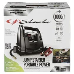 Schumacher 1000A Jump Starter + Portable Power