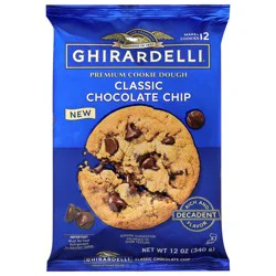 GHIRARDELLI Premium Refrigerated Cookie Dough