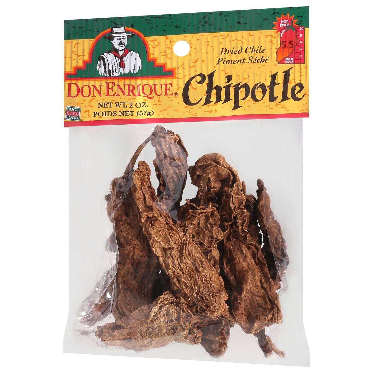 slide 10 of 12, Don Enrique Chipotle Dried Chile 2 oz, 2 oz