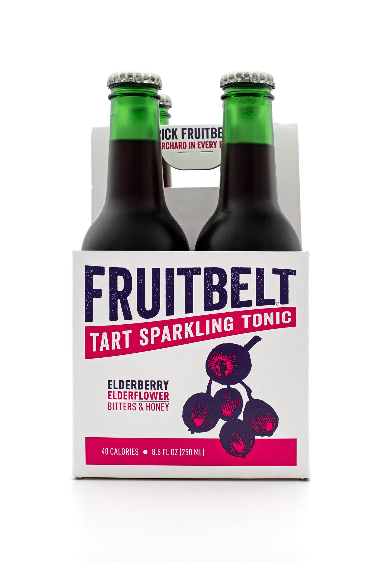 slide 1 of 1, Fruitbelt Elderberry Sparkling Tonic Water, 34 oz