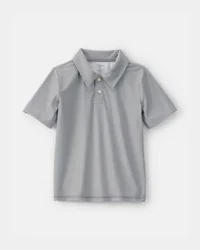 Oshkosh Boys Active Polo Shirt - Grey - Size 6