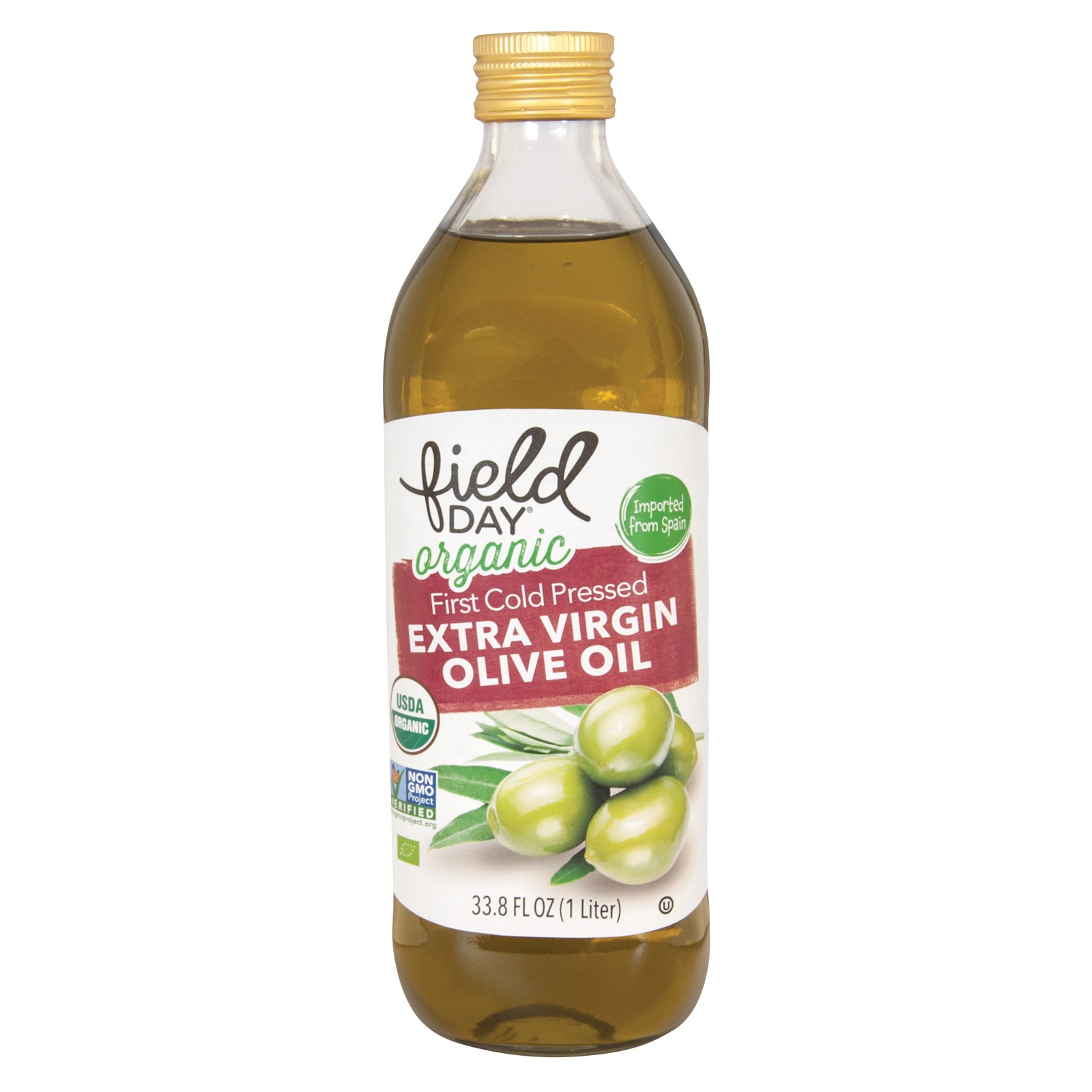 slide 1 of 1, Field Day Org Ev Olive Oil, 33.8 oz