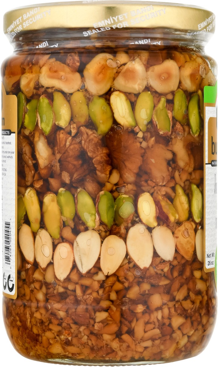 slide 4 of 13, Buram Honey with Nuts 26 oz, 26 oz
