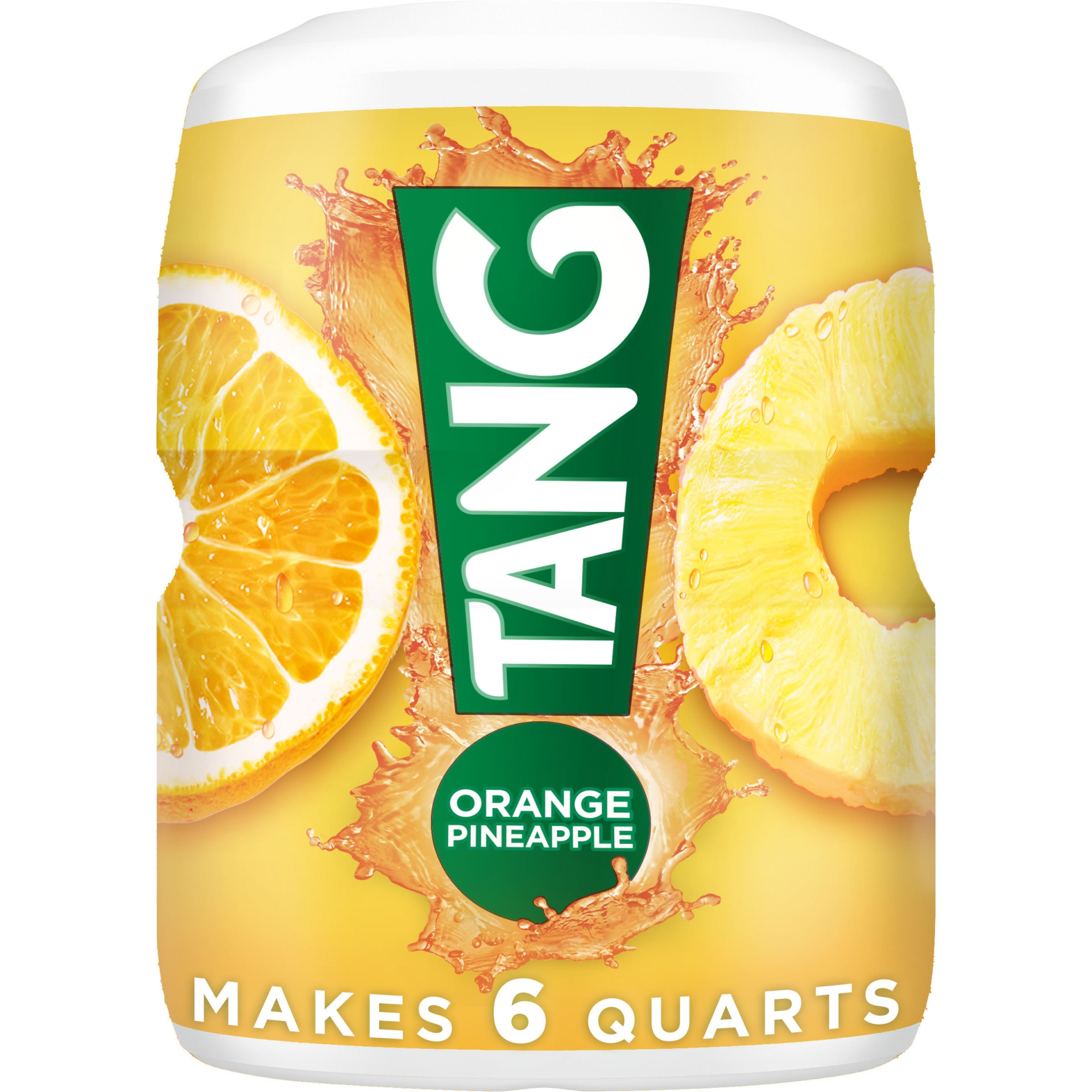 slide 1 of 1, Tang Orange Pineapple Artificially Flavored Powdered Soft Drink Mix, 20 oz