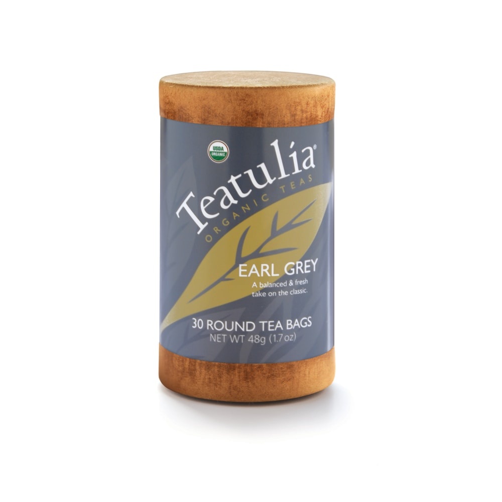 slide 1 of 1, Teatulia Organic Eco Earl Grey Tea, 30 ct