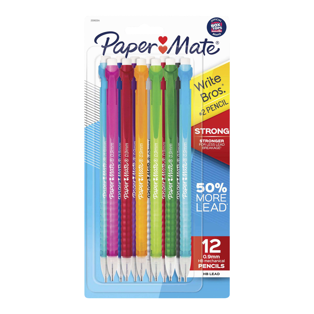 slide 1 of 1, Paper Mate Write Bros Mechanical Pencils.9mm, 12 ct