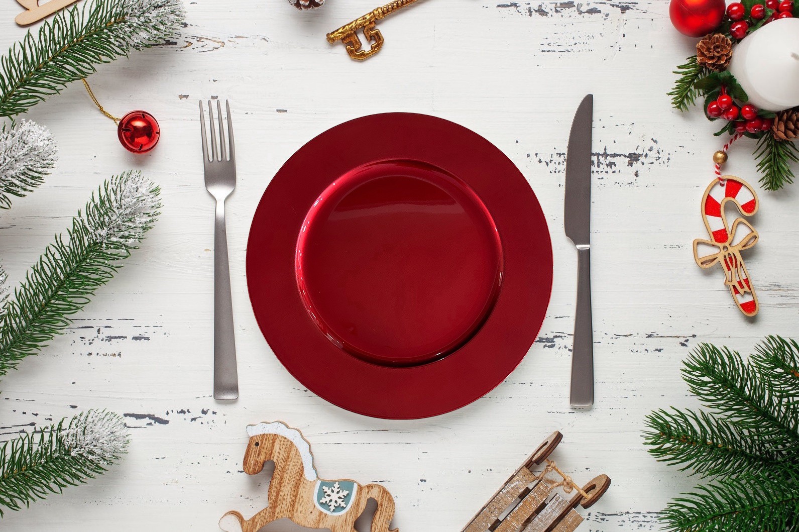 slide 2 of 5, 13" Red Charger Plate By Celebrate It, 13 in