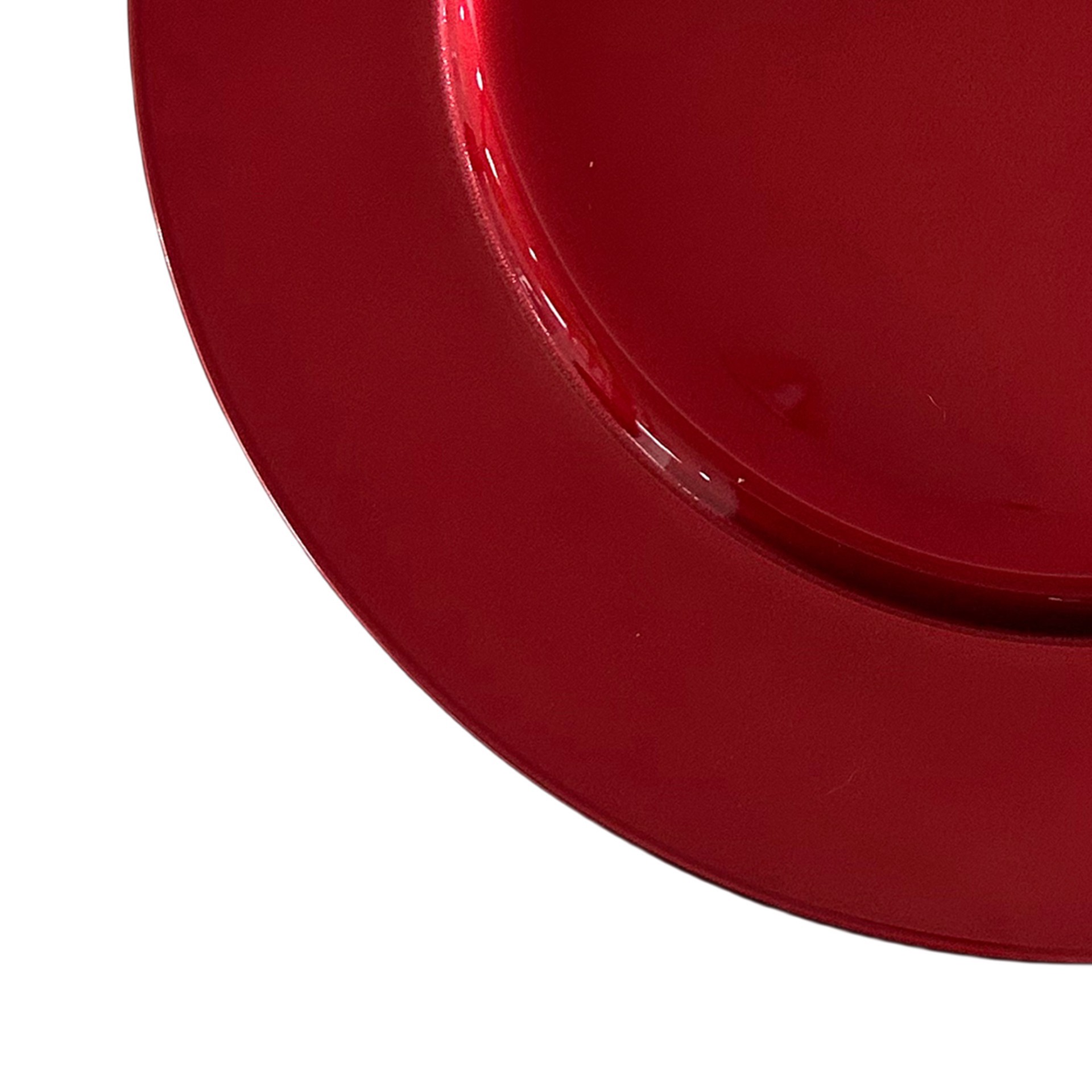 slide 5 of 5, 13" Red Charger Plate By Celebrate It, 13 in