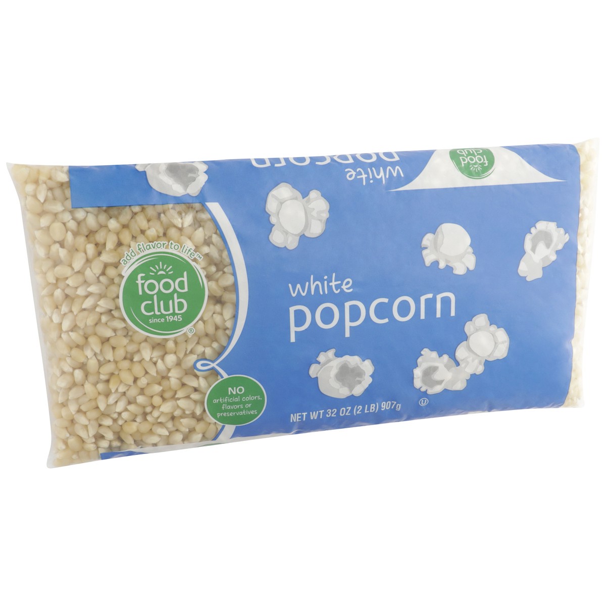 slide 2 of 9, Food Club White Popcorn, 2 lb