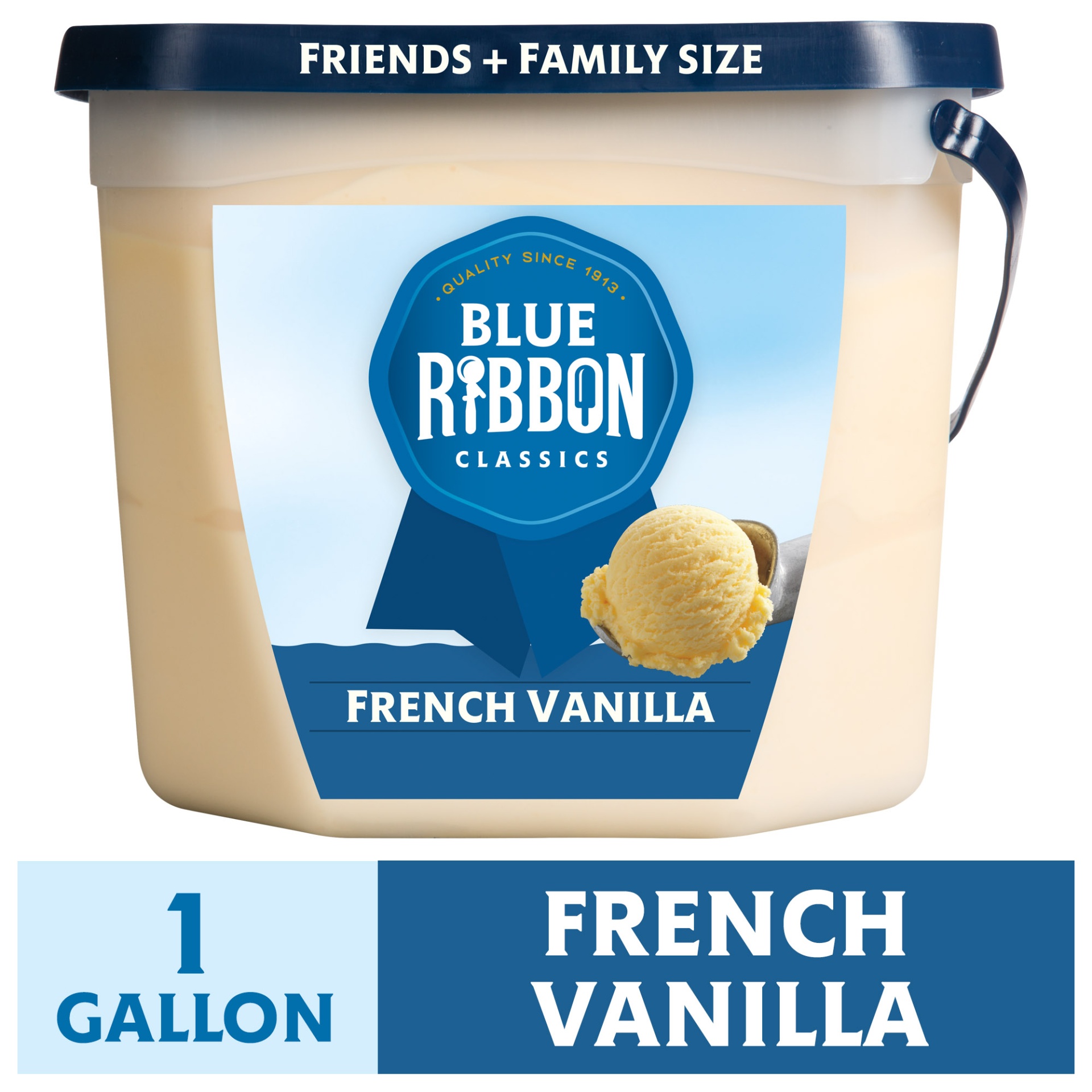 slide 1 of 7, French Vanilla Frozen Dessert Pail, 128 fl oz