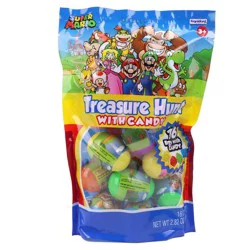 Mario Super Mario Treasure Egg Hunt - 16ct/2.82oz