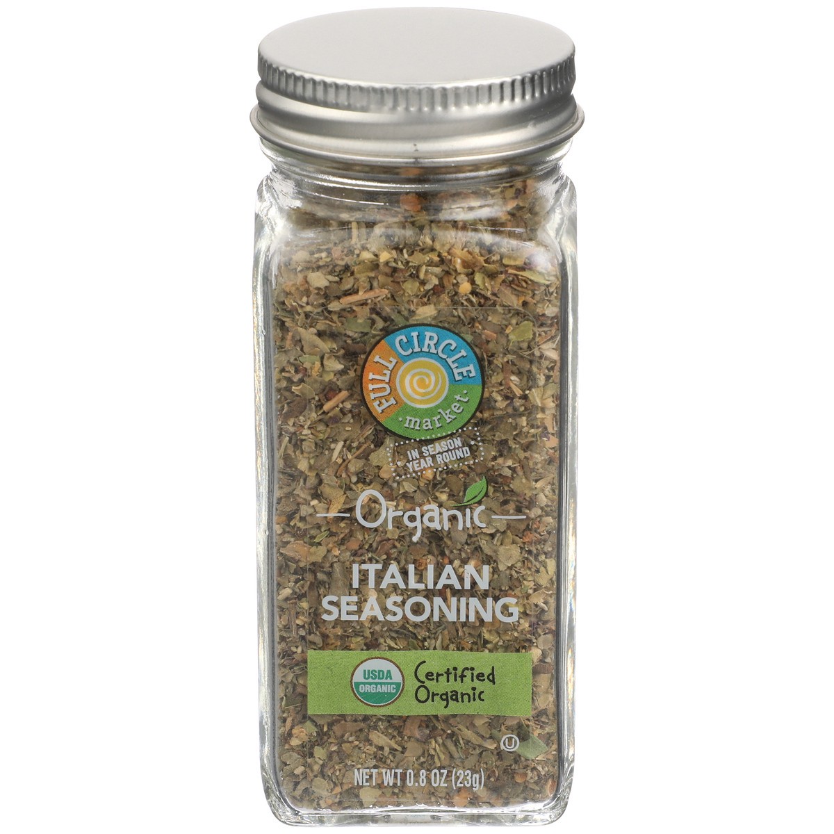 slide 1 of 9, Full Circle Market Italian Seasoning, 0.8 oz