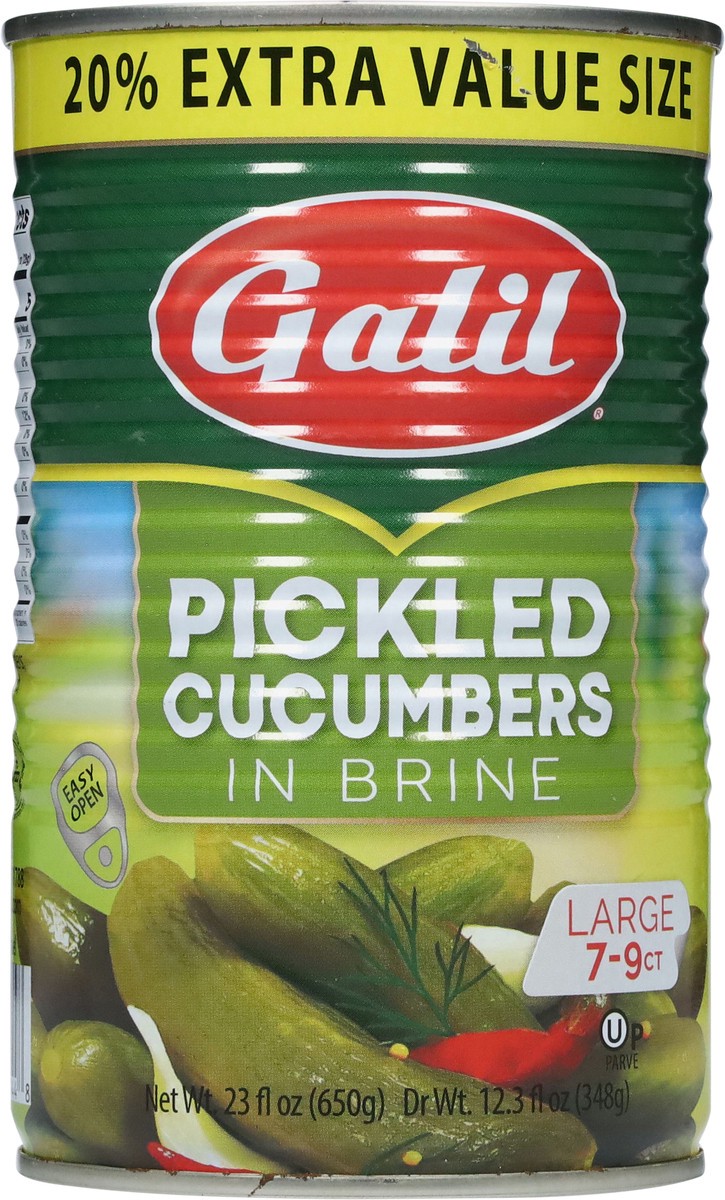 slide 6 of 14, Galil Large Pickled Cucumbers in Brine Extra Value Size 23 fl oz, 23 fl oz