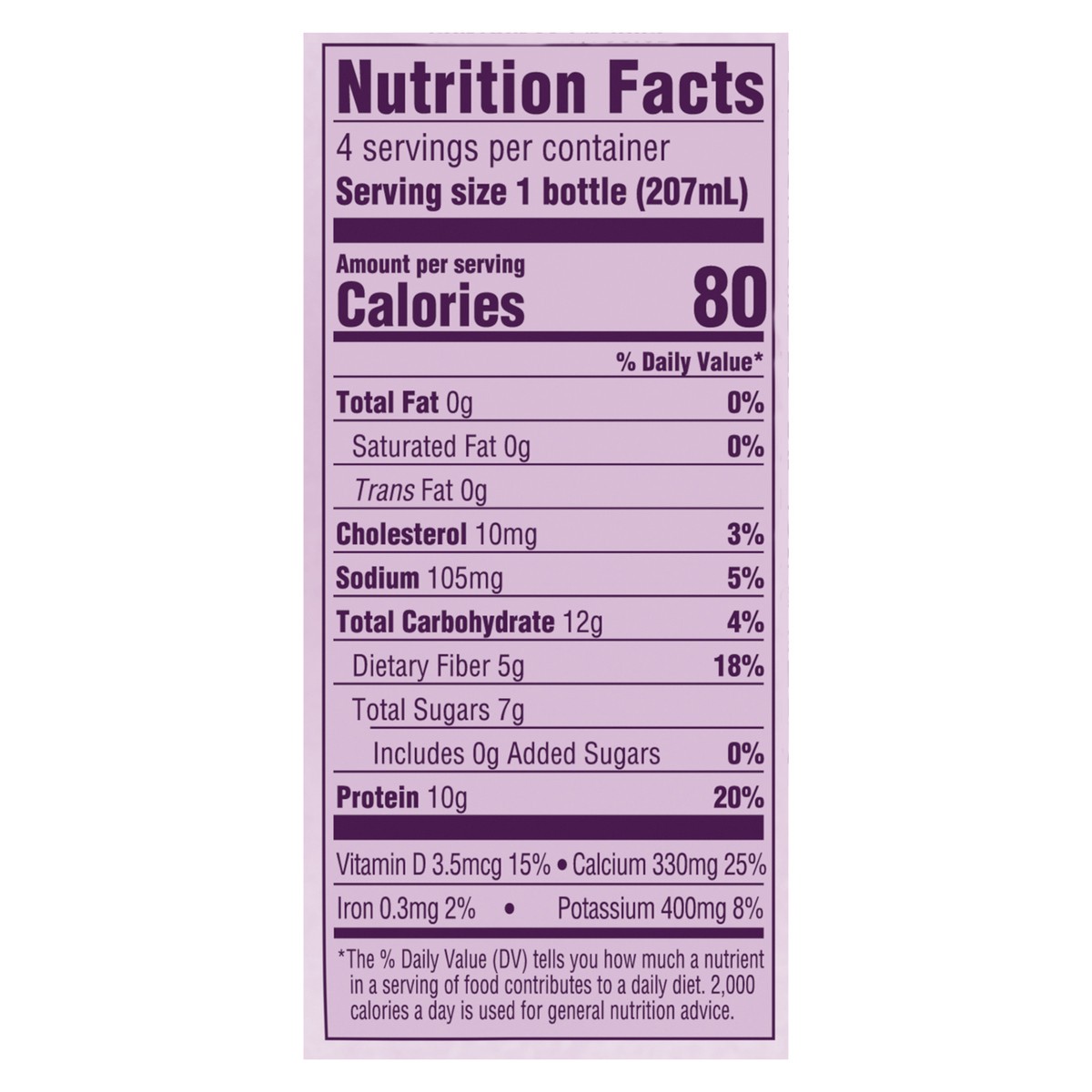 slide 8 of 15, Light + Fit Dannon Light + Fit Mixed Berry Nonfat Smoothie Drinks, with 0g Added Sugar and 0g Fat, 4 Ct, 7 FL OZ Bottles, 7 fl oz