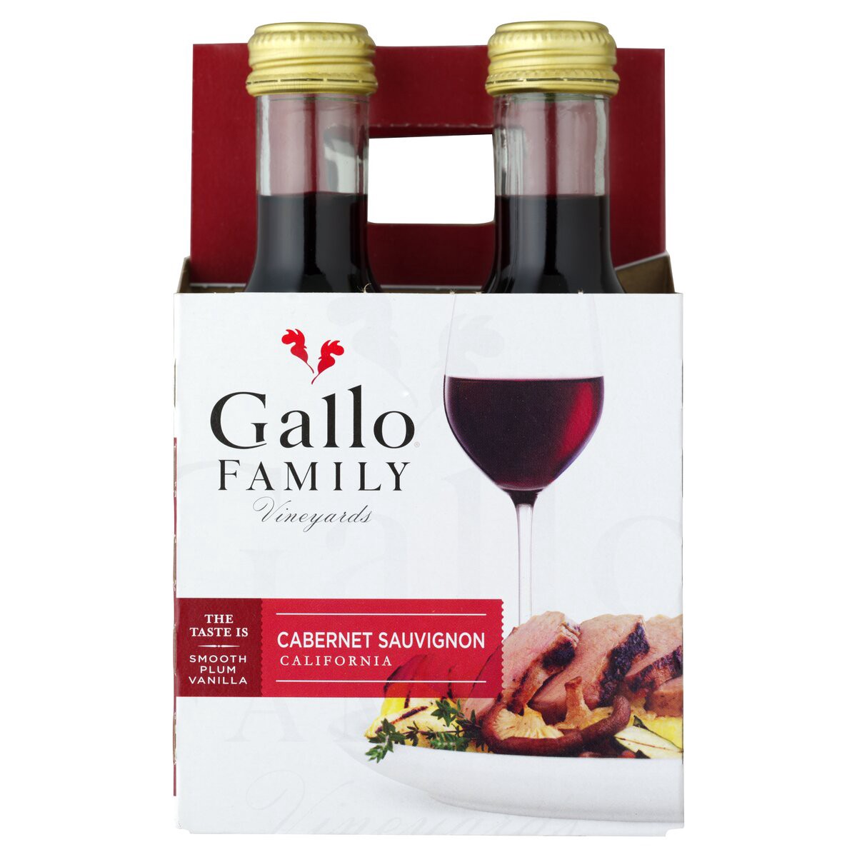 slide 1 of 1, Gallo Family Vineyards Red Wine, 4 ct; 187 ml