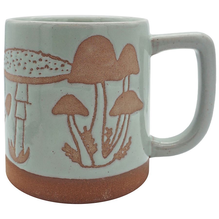 slide 1 of 1, Modern Expressions Ceramic Mug, Mushroom, 1 ct