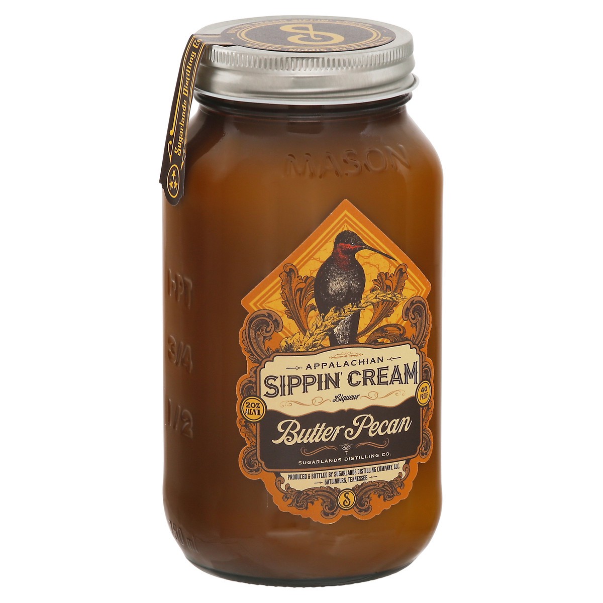 slide 8 of 9, Sugarlands Distilling Company Appalachian Sippin'' Creams Butter Pecan Liqueur 750 ml, 750 ml
